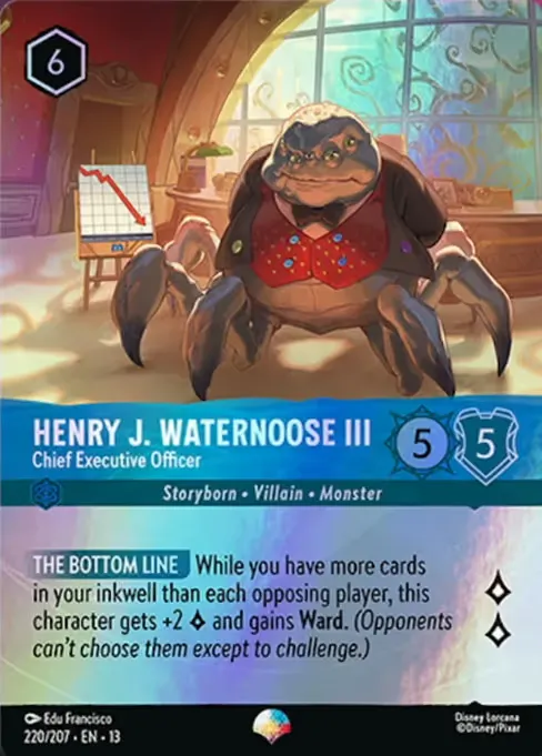 Henry J. Waternoose III - Chief Executive Officer · Attack of the Vine! 220/227