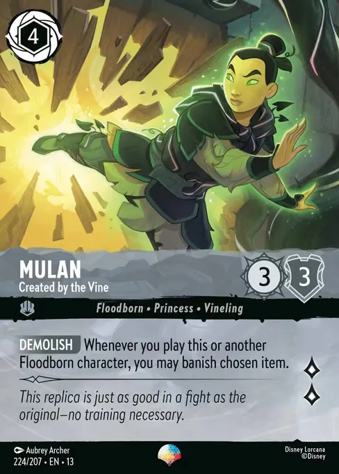 Mulan - Created by the Vine · Attack of the Vine! 224/227