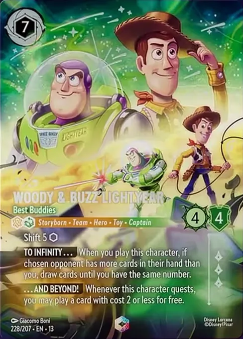 Woody & Buzz Lightyear - Best Buddies · Attack of the Vine! 228/227