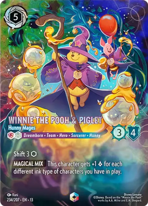 Winnie the Pooh & Piglet - Hunny Mages · Attack of the Vine! 234/227