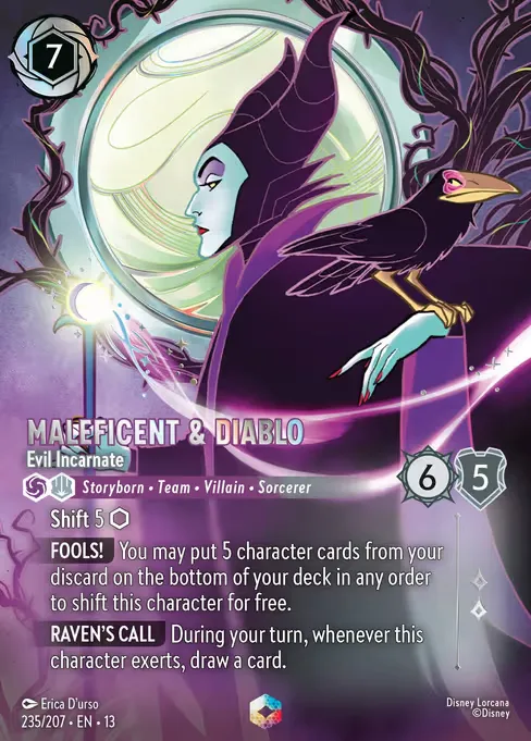 Maleficent & Diablo - Evil Incarnate · Attack of the Vine! 235/227