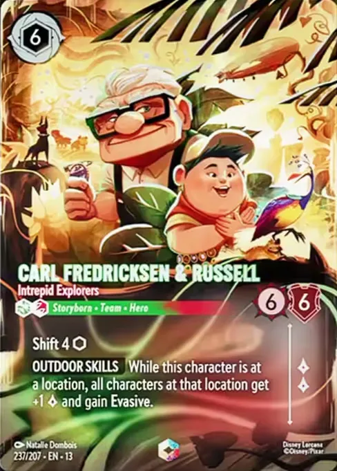 Carl Fredricksen & Russell - Intrepid Explorers · Attack of the Vine! 237/227