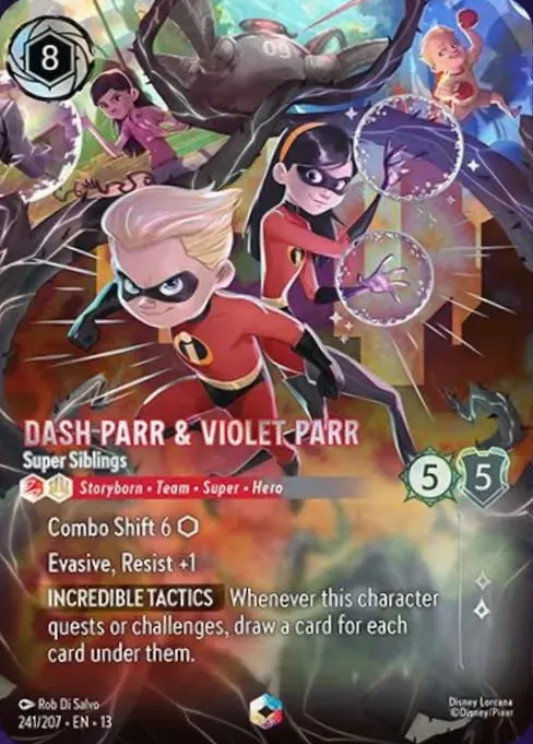 Dash Parr & Violet Parr - Super Siblings · Attack of the Vine! 241/227