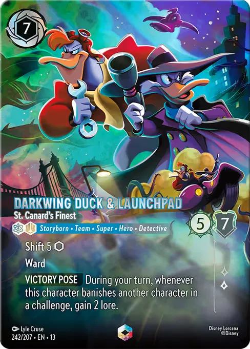 Darkwing Duck & Launchpad - St. Canard's Finest · Attack of the Vine! 242/227