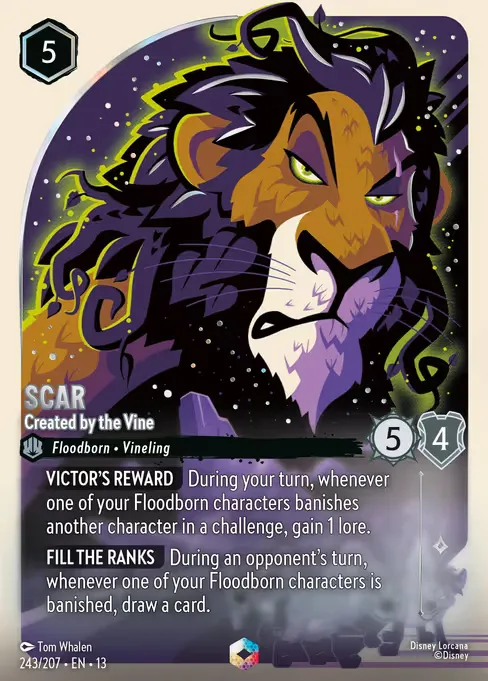 Scar - Created by the Vine · Attack of the Vine! 243/227