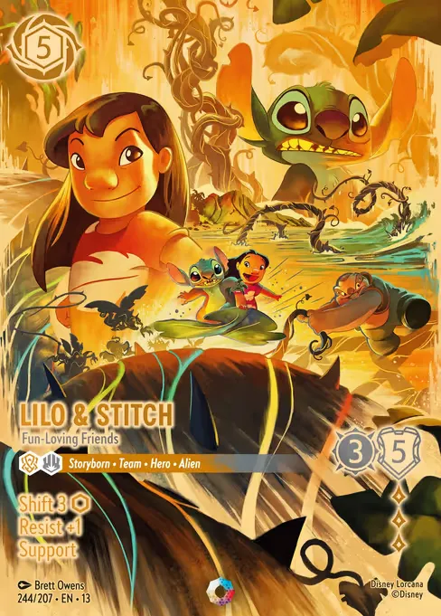 Lilo & Stitch - Fun-Loving Friends · Attack of the Vine! 244/227