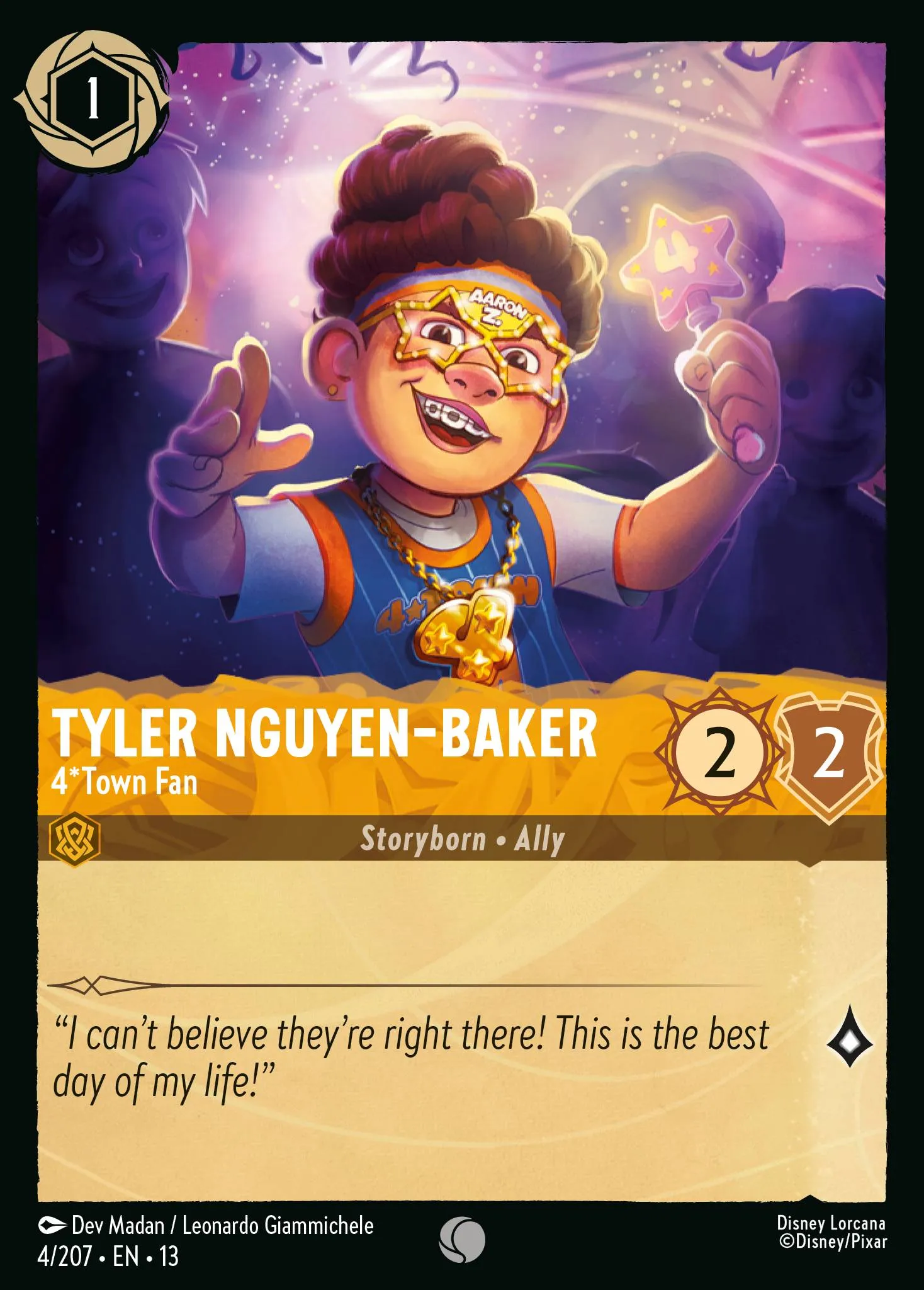 Tyler Nguyen-Baker - 4*Town Fan · Attack of the Vine! 4/227