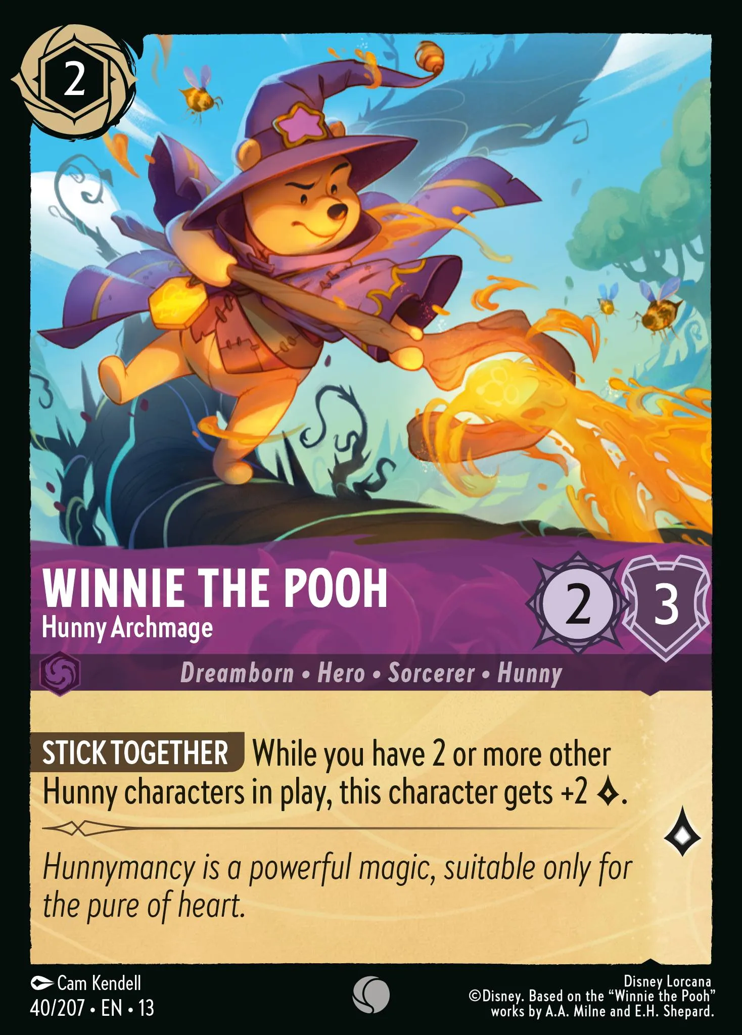 Winnie the Pooh - Hunny Archmage · Attack of the Vine! 40/227