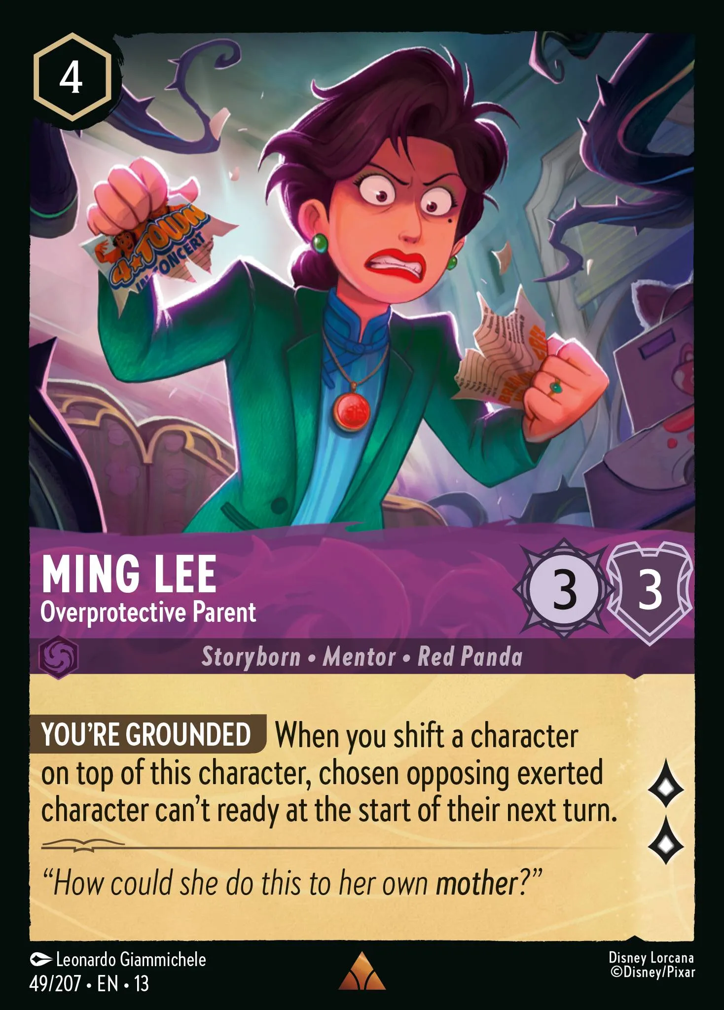 Ming Lee - Overprotective Parent · Attack of the Vine! 49/227