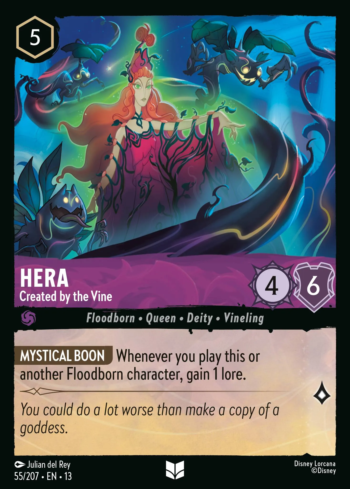 Hera - Created by the Vine · Attack of the Vine! 55/227
