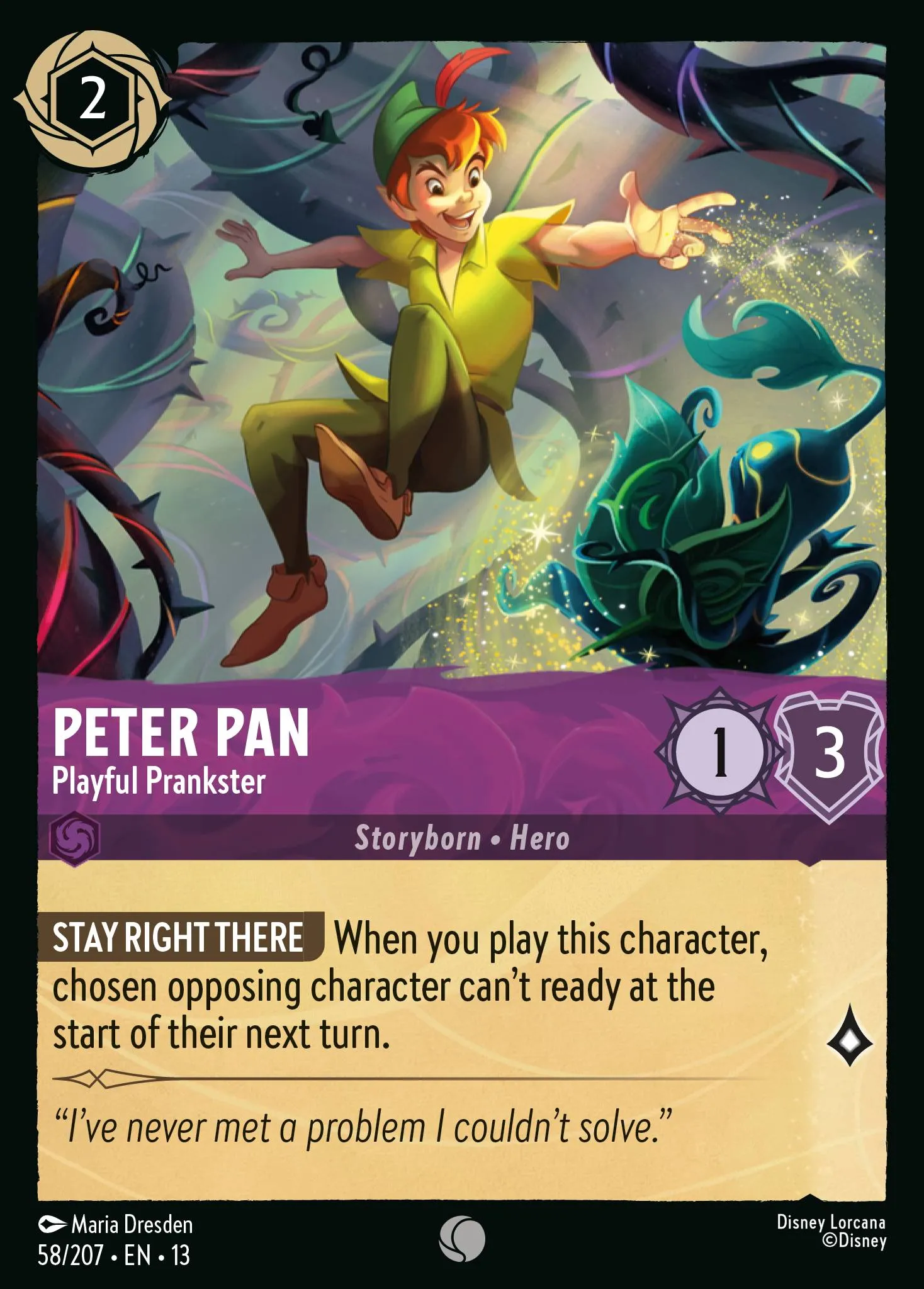 Peter Pan - Playful Prankster · Attack of the Vine! 58/227
