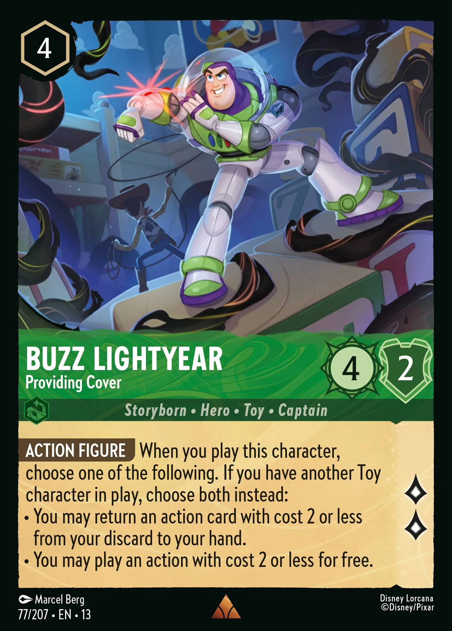 Buzz Lightyear - Providing Cover · Attack of the Vine! 77/227