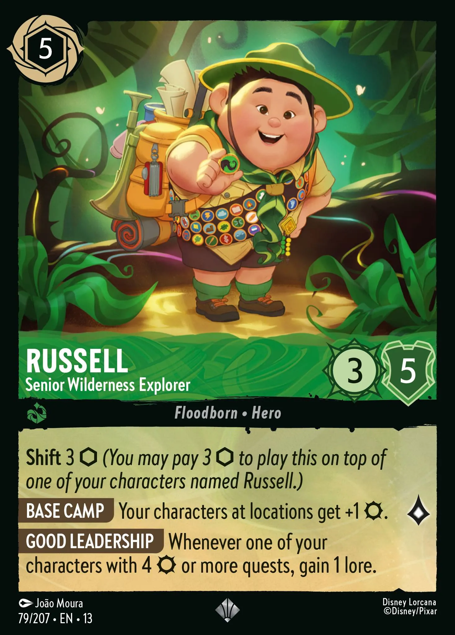 Russell - Senior Wilderness Explorer · Attack of the Vine! 79/227