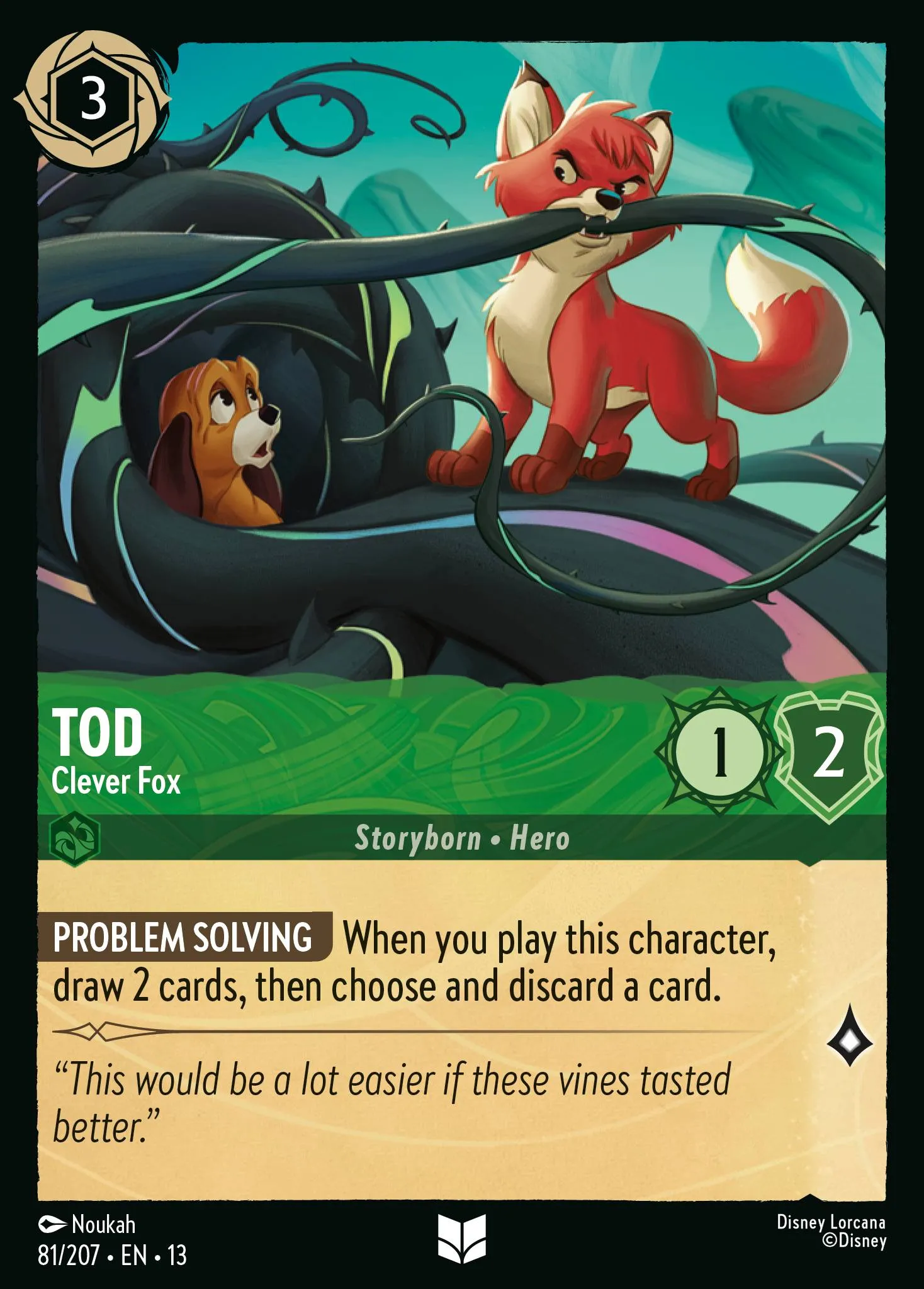 Tod - Clever Fox · Attack of the Vine! 81/227