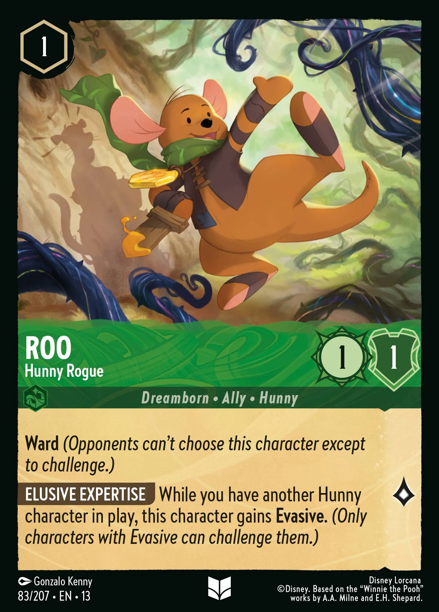 Roo - Hunny Rogue · Attack of the Vine! 83/227