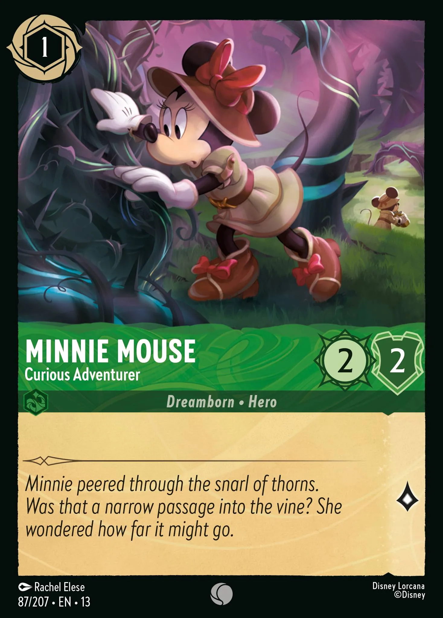 Minnie Mouse - Curious Adventurer · Attack of the Vine! 87/227