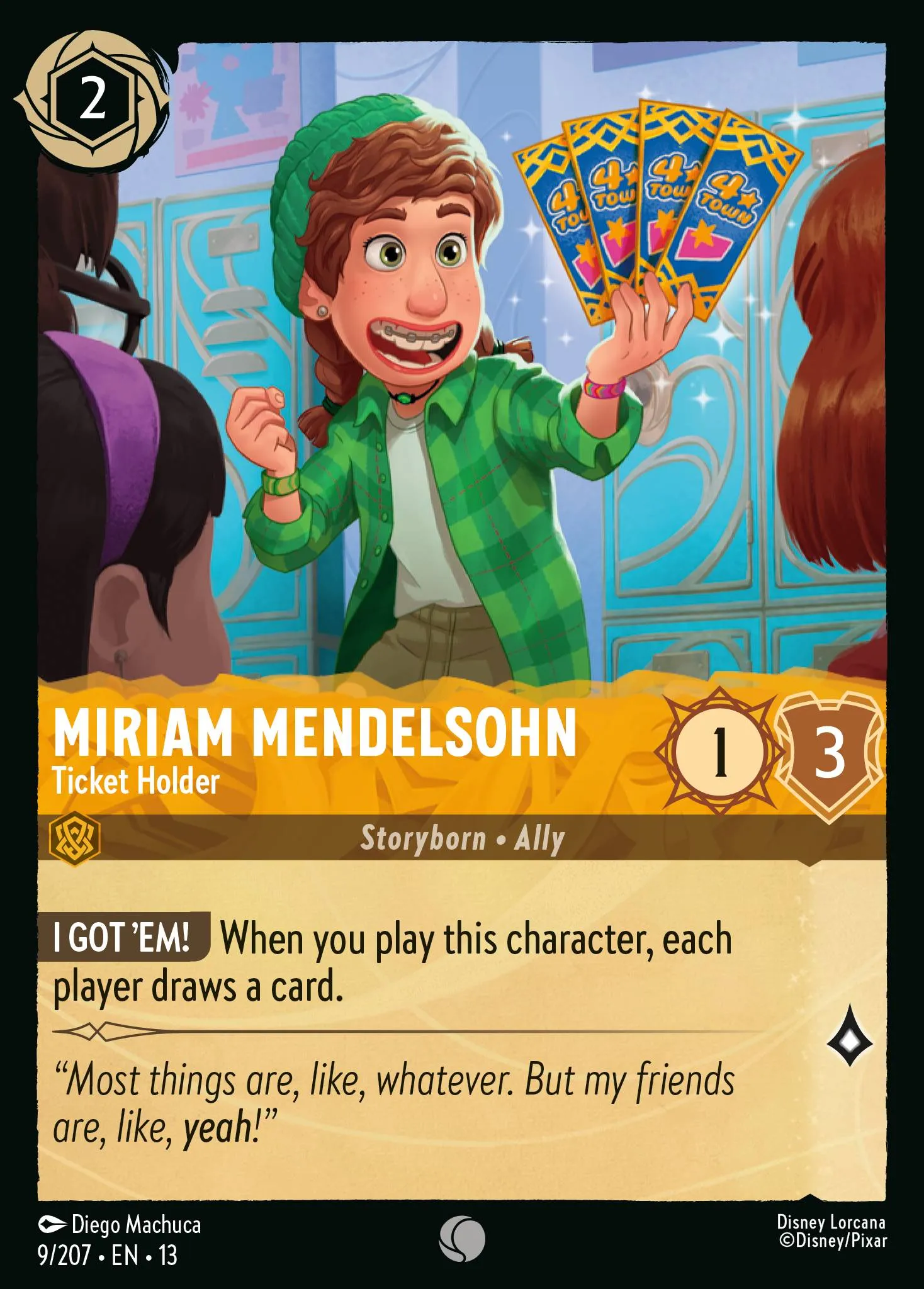 Miriam Mendelsohn - Ticket Holder · Attack of the Vine! 9/227