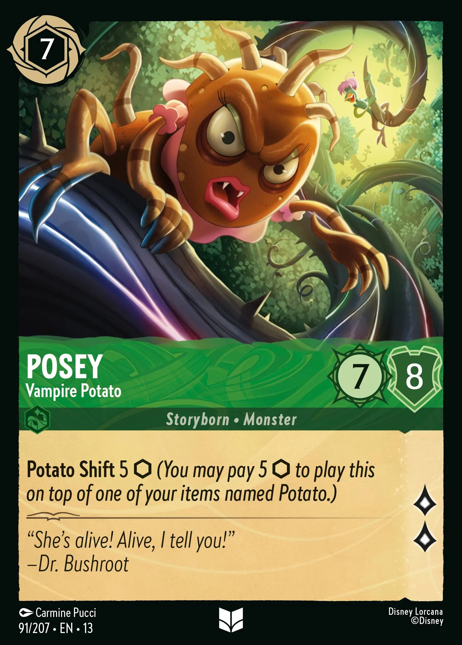 Posey - Vampire Potato · Attack of the Vine! 91/227