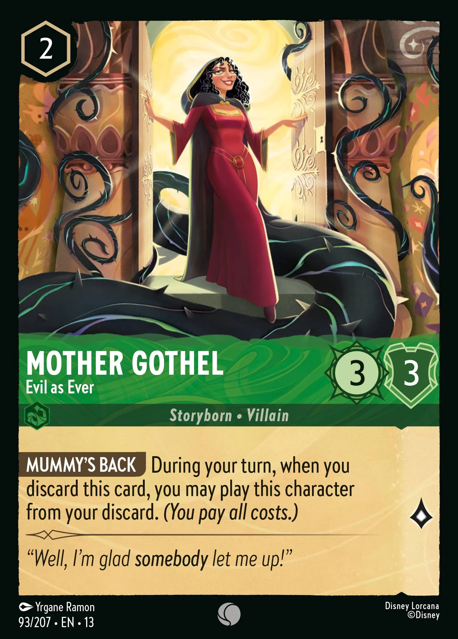 Mother Gothel - Evil as Ever · Attack of the Vine! 93/227