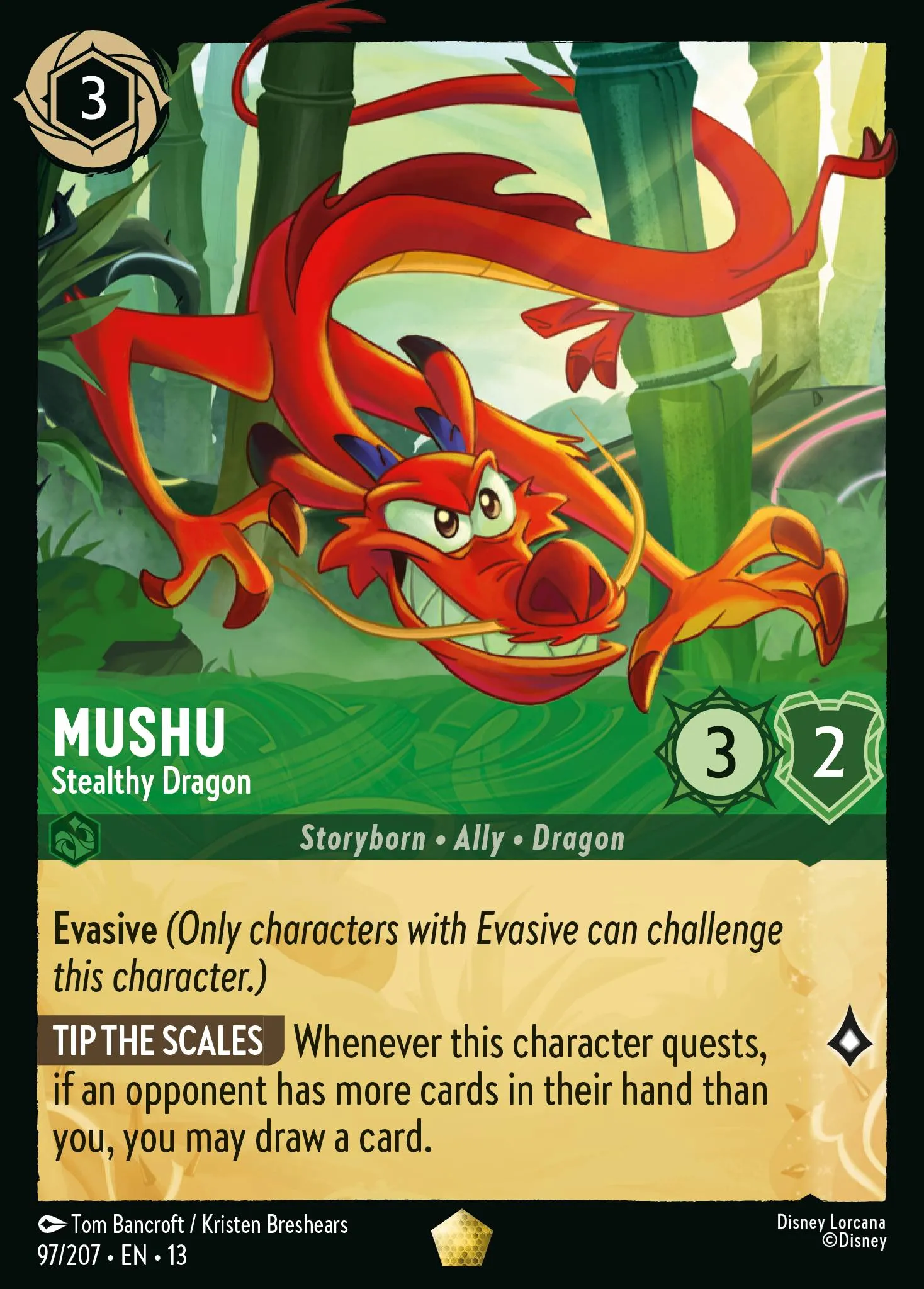 Mushu - Stealthy Dragon · Attack of the Vine! 97/227