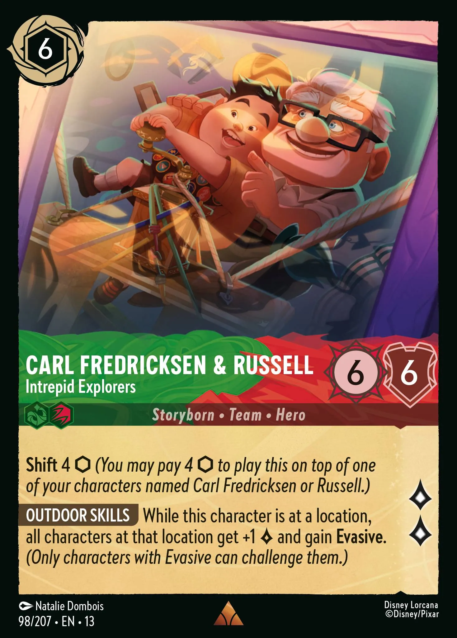 Carl Fredricksen & Russell - Intrepid Explorers · Attack of the Vine! 98/227