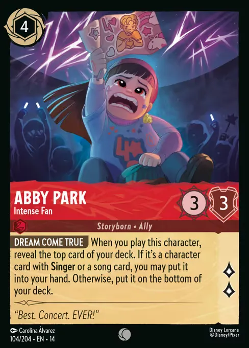 Abby Park - Intense Fan · Hyperia City 104/72