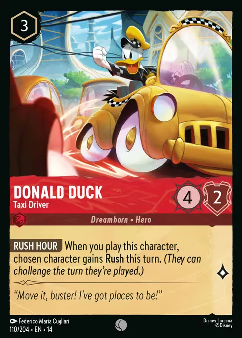 Donald Duck - Taxi Driver · Hyperia City 110/72