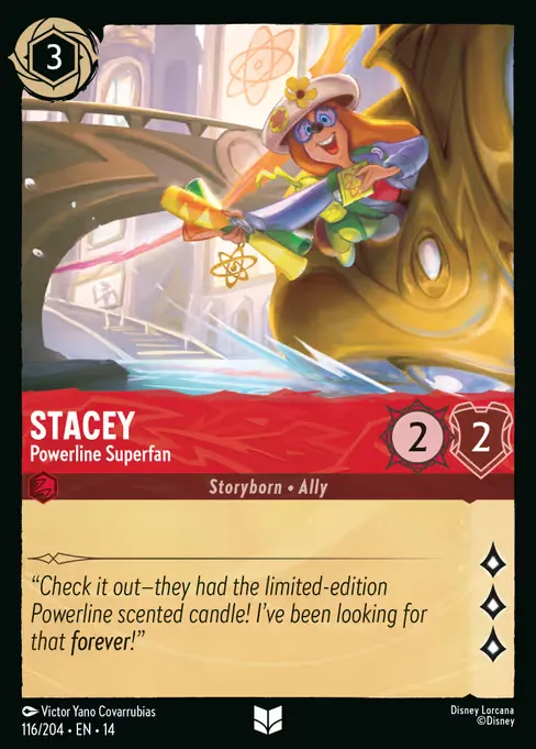 Stacey - Powerline Superfan · Hyperia City 116/72