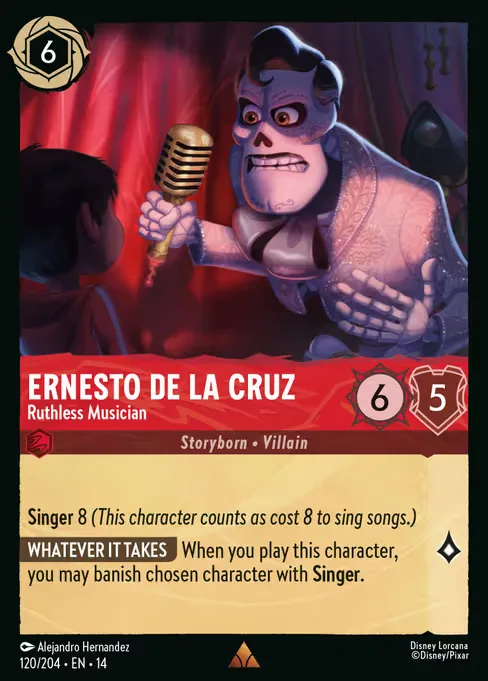 Ernesto de la Cruz - Ruthless Musician · Hyperia City 120/72