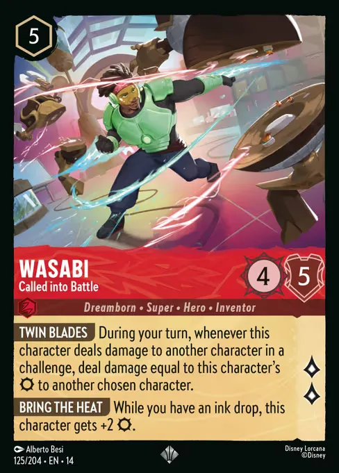 Wasabi - Called into Battle · Hyperia City 125/57