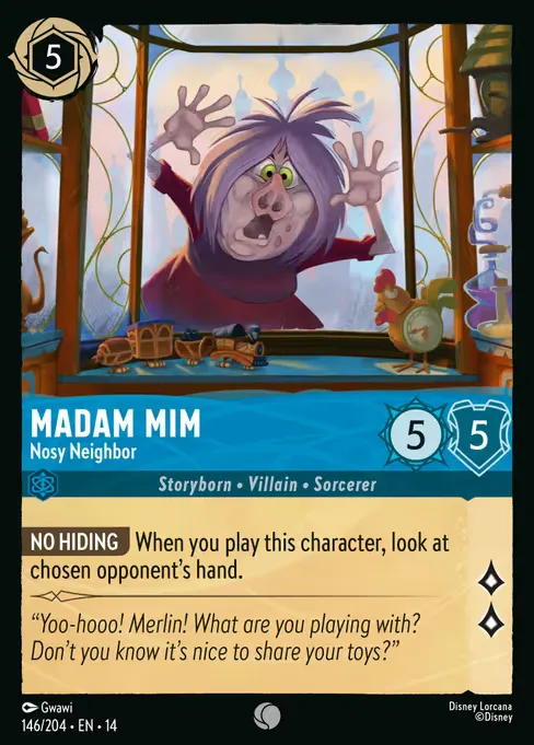 Madam Mim - Nosy Neighbor · Hyperia City 146/72
