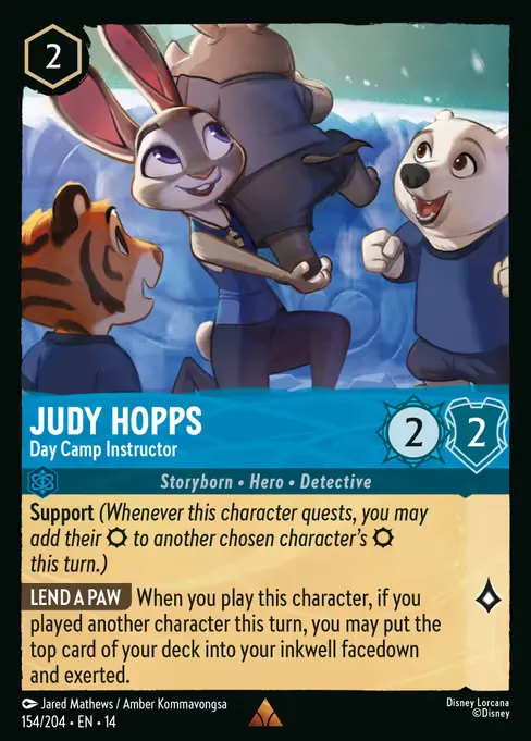 Judy Hopps - Day Camp Instructor · Hyperia City 154/57