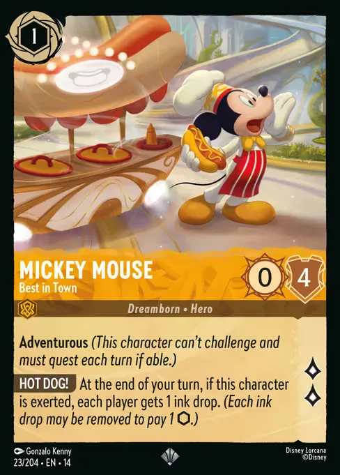 Mickey Mouse - Best in Town · Hyperia City 23/72