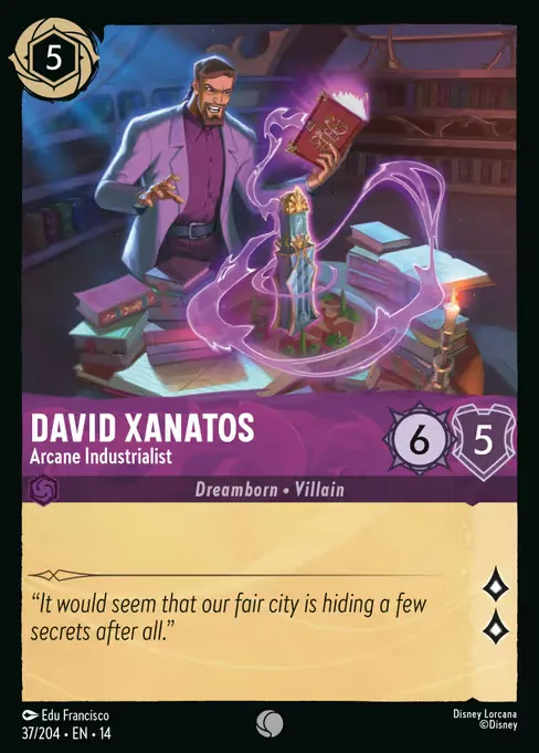 David Xanatos - Arcane Industrialist · Hyperia City 37/72