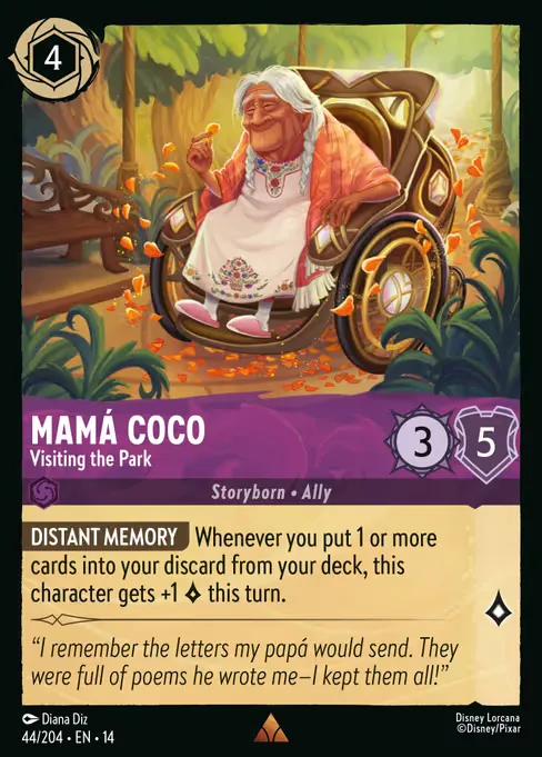 Mamá Coco - Visiting the Park · Hyperia City 44/72