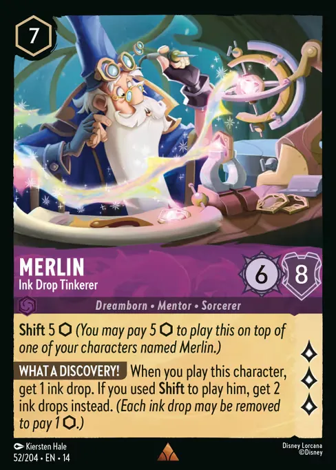 Merlin - Ink Drop Tinkerer · Hyperia City 52/72