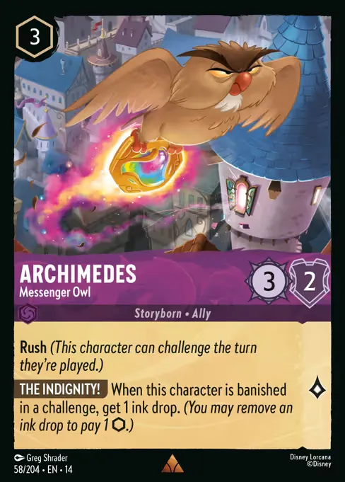 Archimedes - Messenger Owl · Hyperia City 58/57