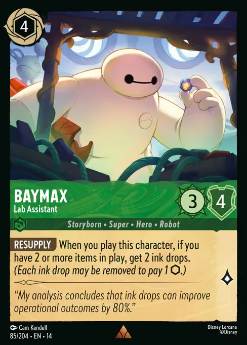 Baymax - Lab Assistant · Hyperia City 85/57