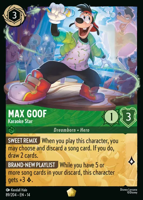 Max Goof - Karaoke Star · Hyperia City 89/57