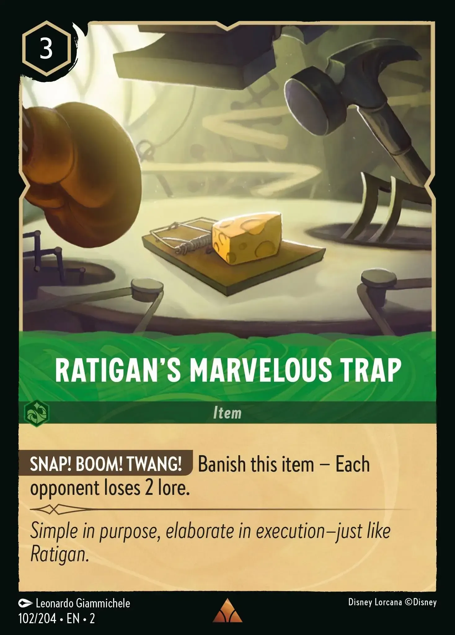 Ratigan's Marvelous Trap · Rise of the Floodborn 102/204