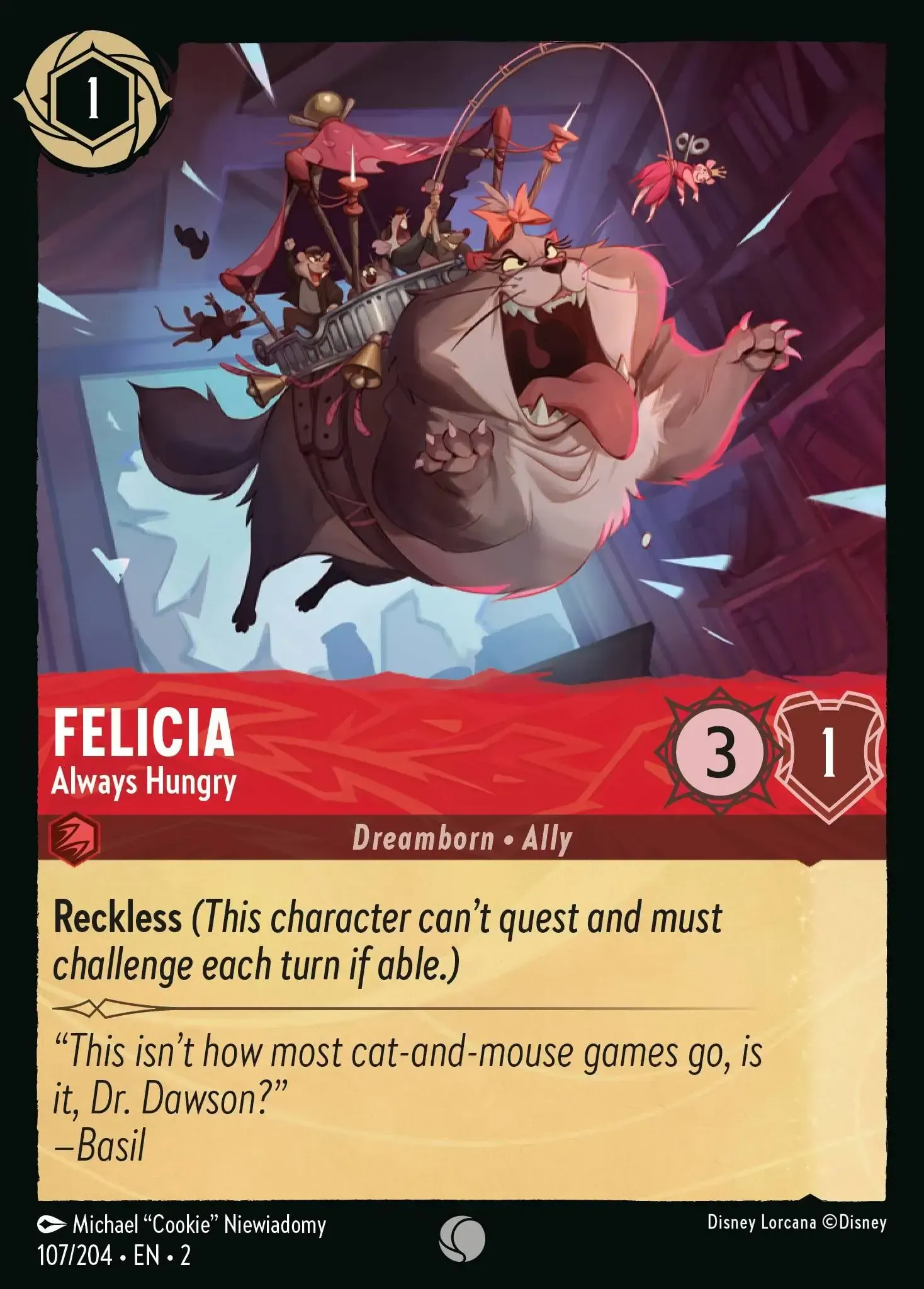 Felicia - Always Hungry · Rise of the Floodborn 107/204