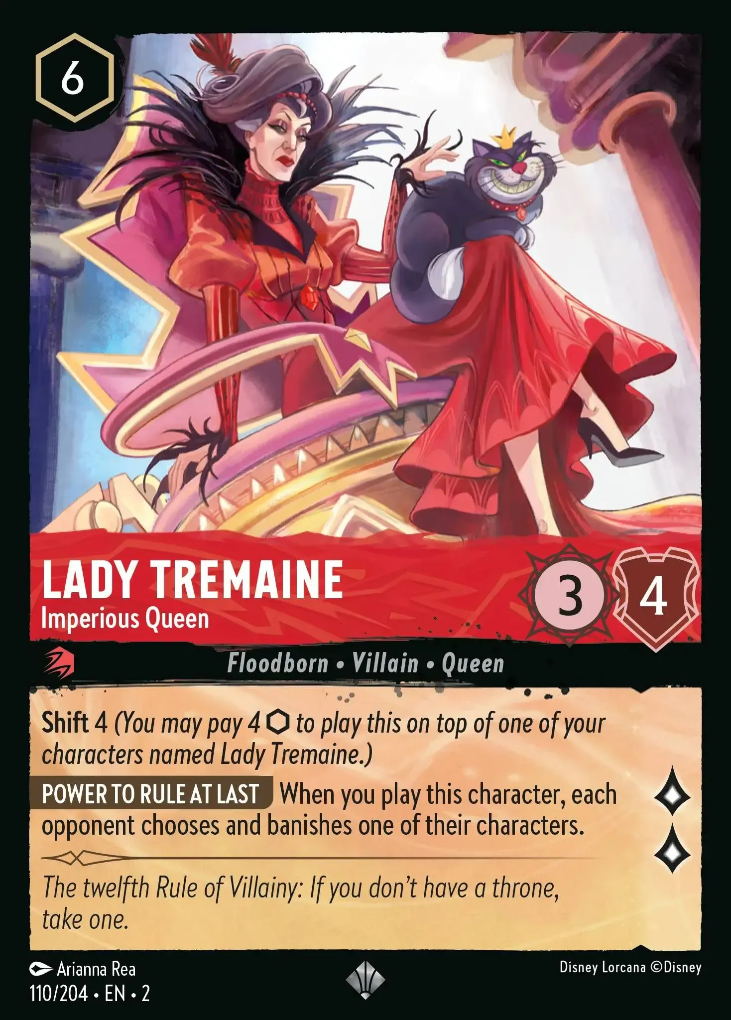 Lady Tremaine - Imperious Queen · Rise of the Floodborn 110/204
