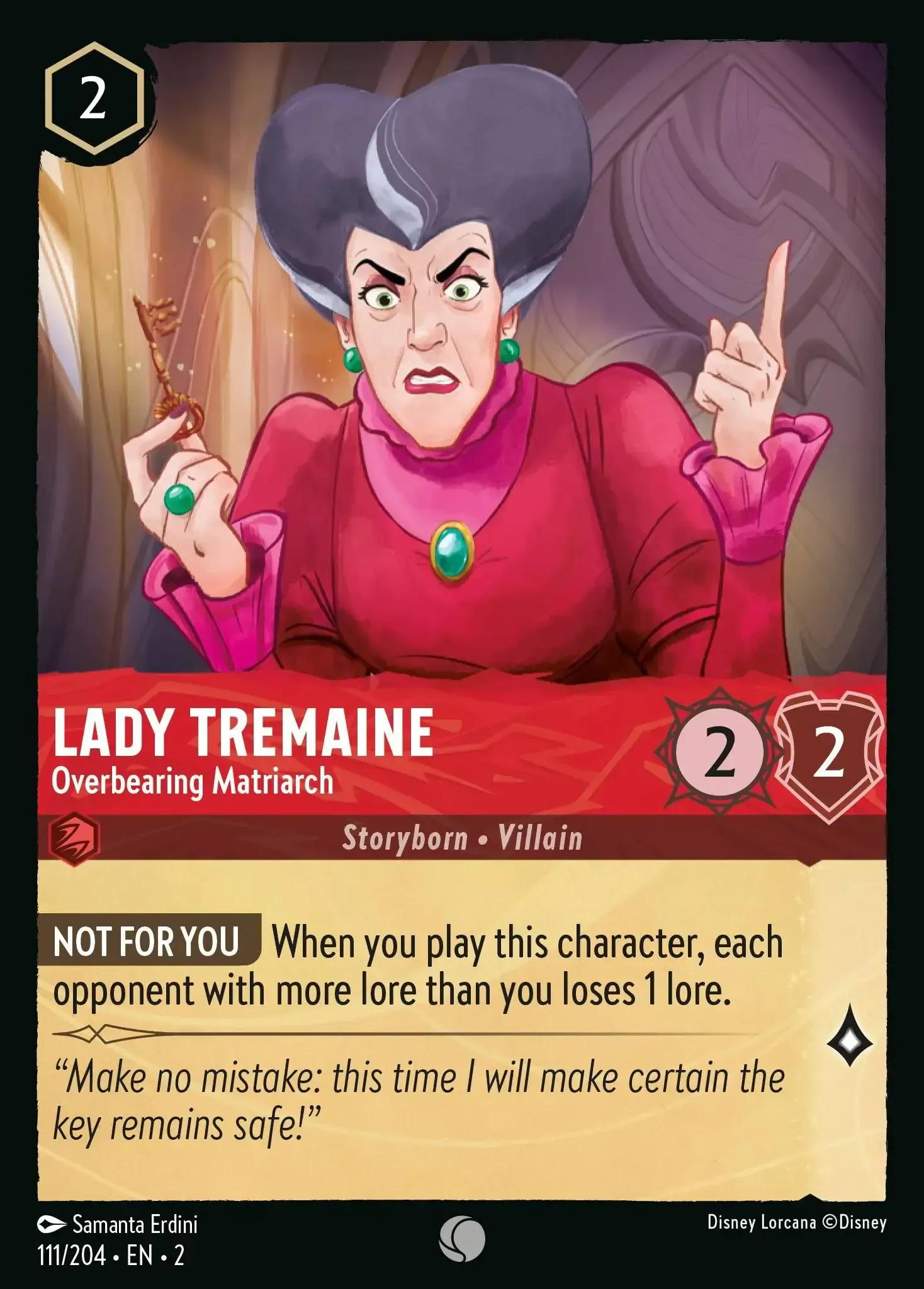 Lady Tremaine - Overbearing Matriarch · Rise of the Floodborn 111/204
