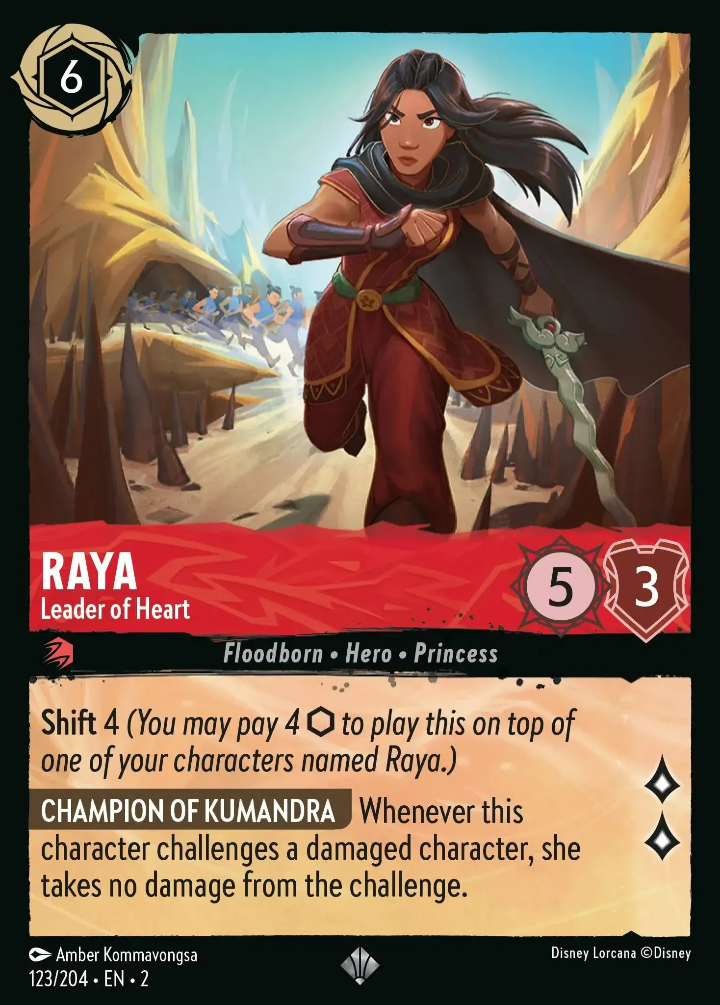 Raya - Leader of Heart · Rise of the Floodborn 123/204