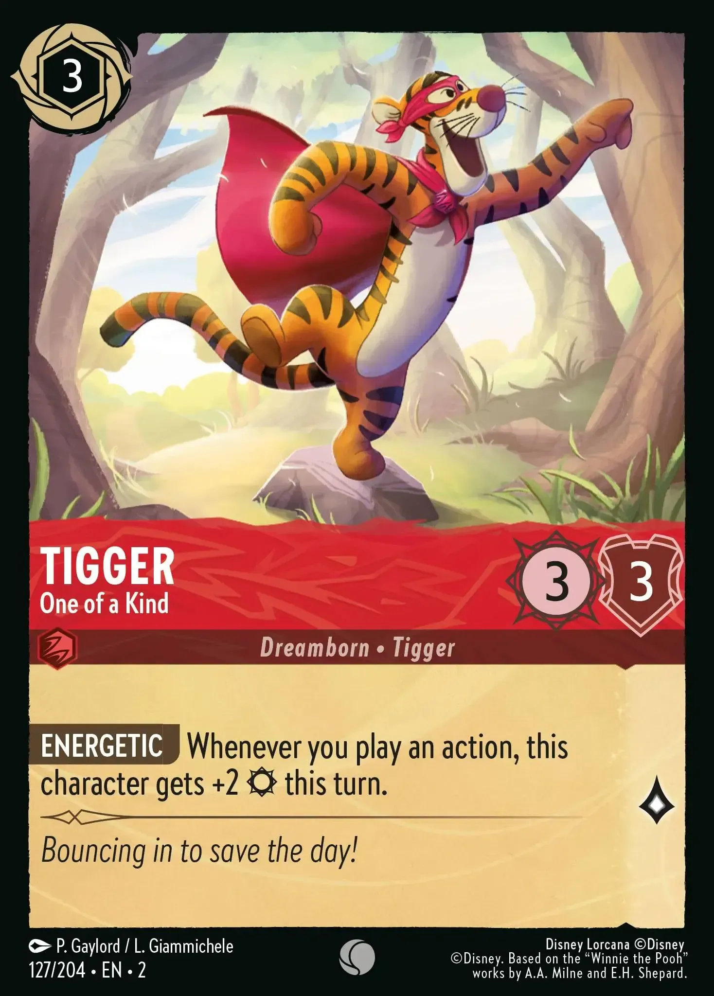 Tigger - One of a Kind · Rise of the Floodborn 127/204