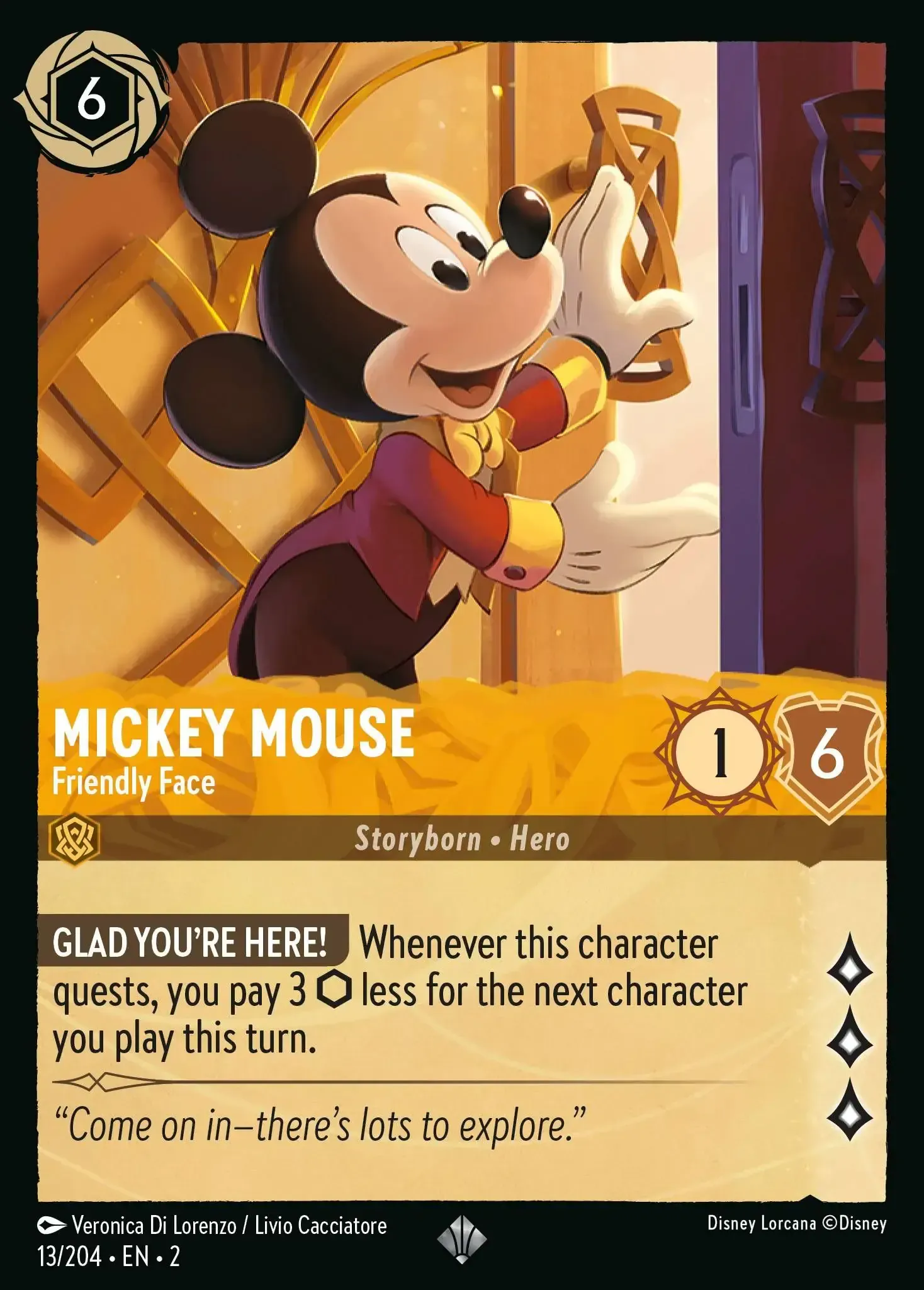 Mickey Mouse - Friendly Face · Rise of the Floodborn 13/204