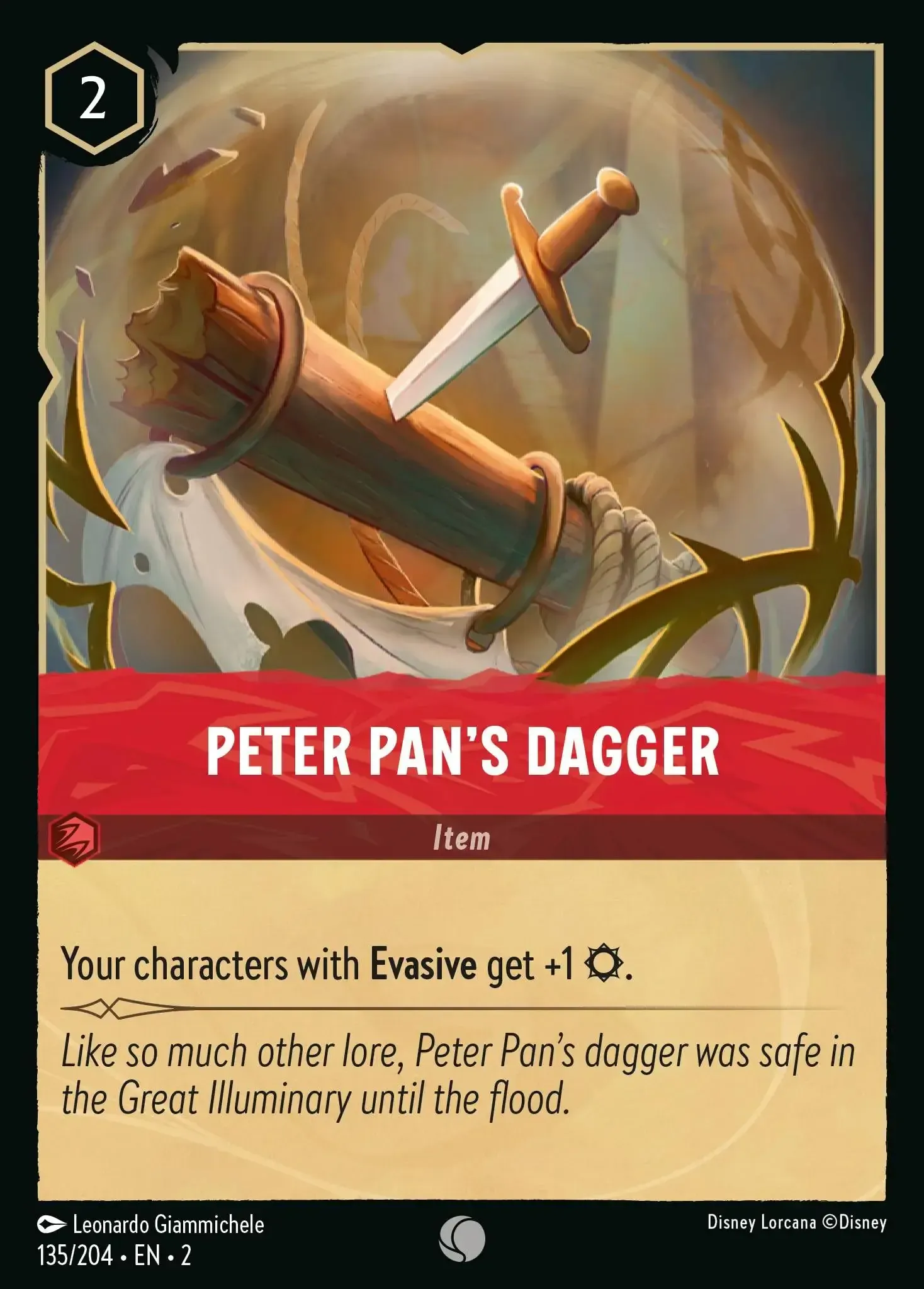 Peter Pan's Dagger · Rise of the Floodborn 135/204