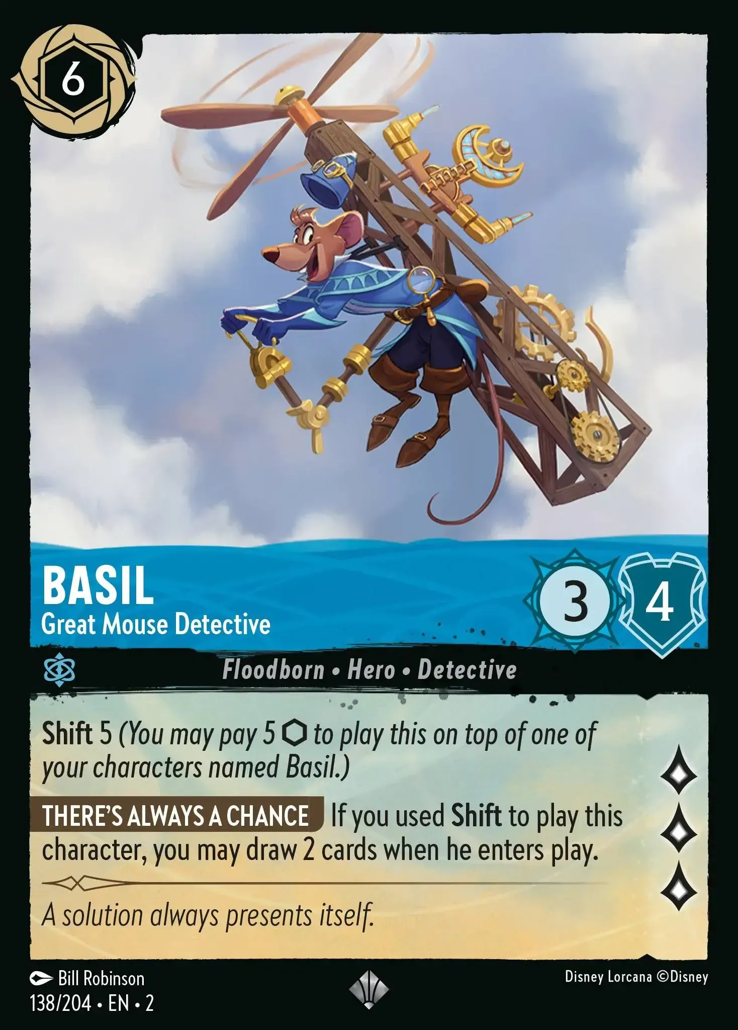 Basil - Great Mouse Detective · Rise of the Floodborn 138/204