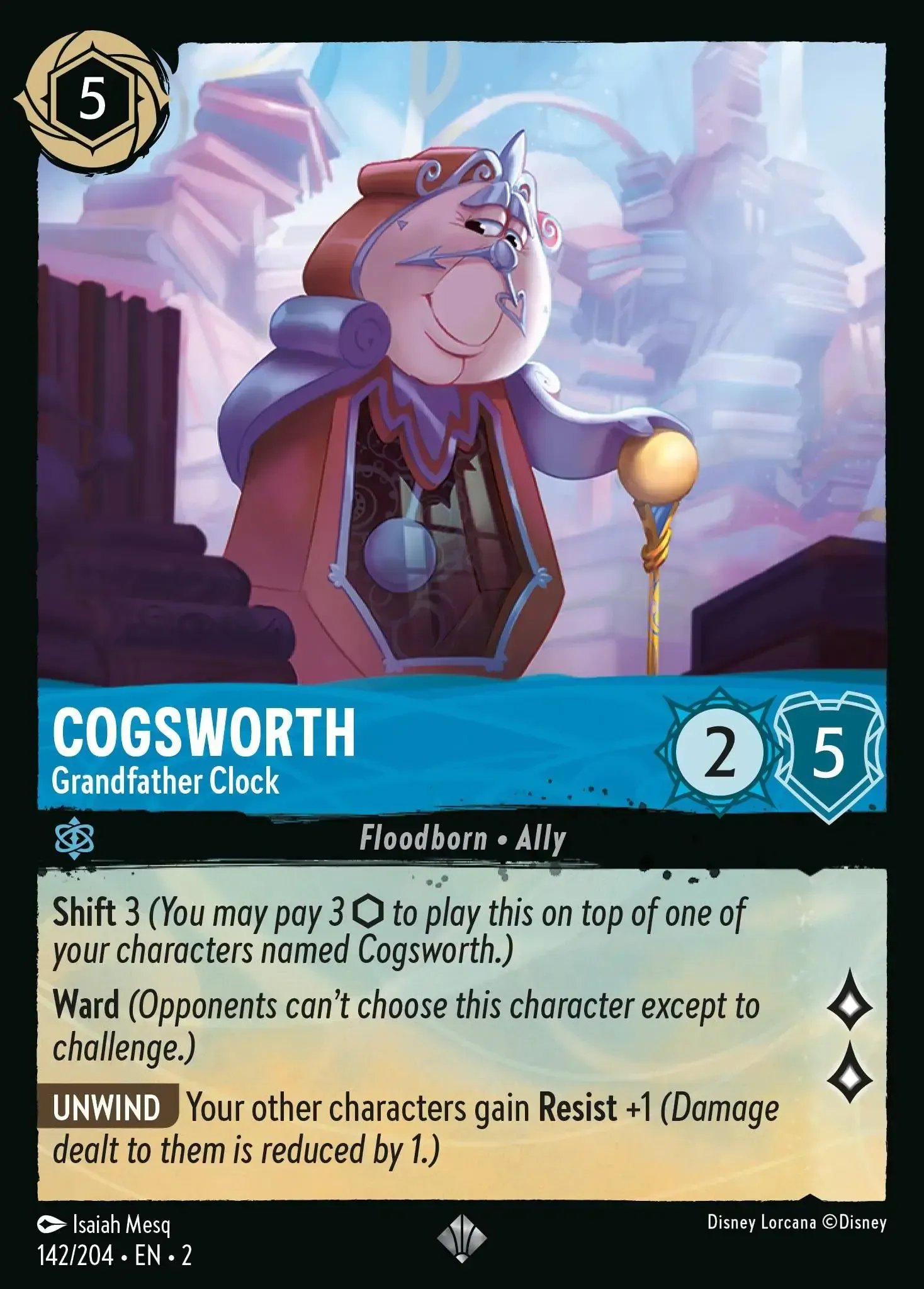 Cogsworth - Grandfather Clock · Rise of the Floodborn 142/204