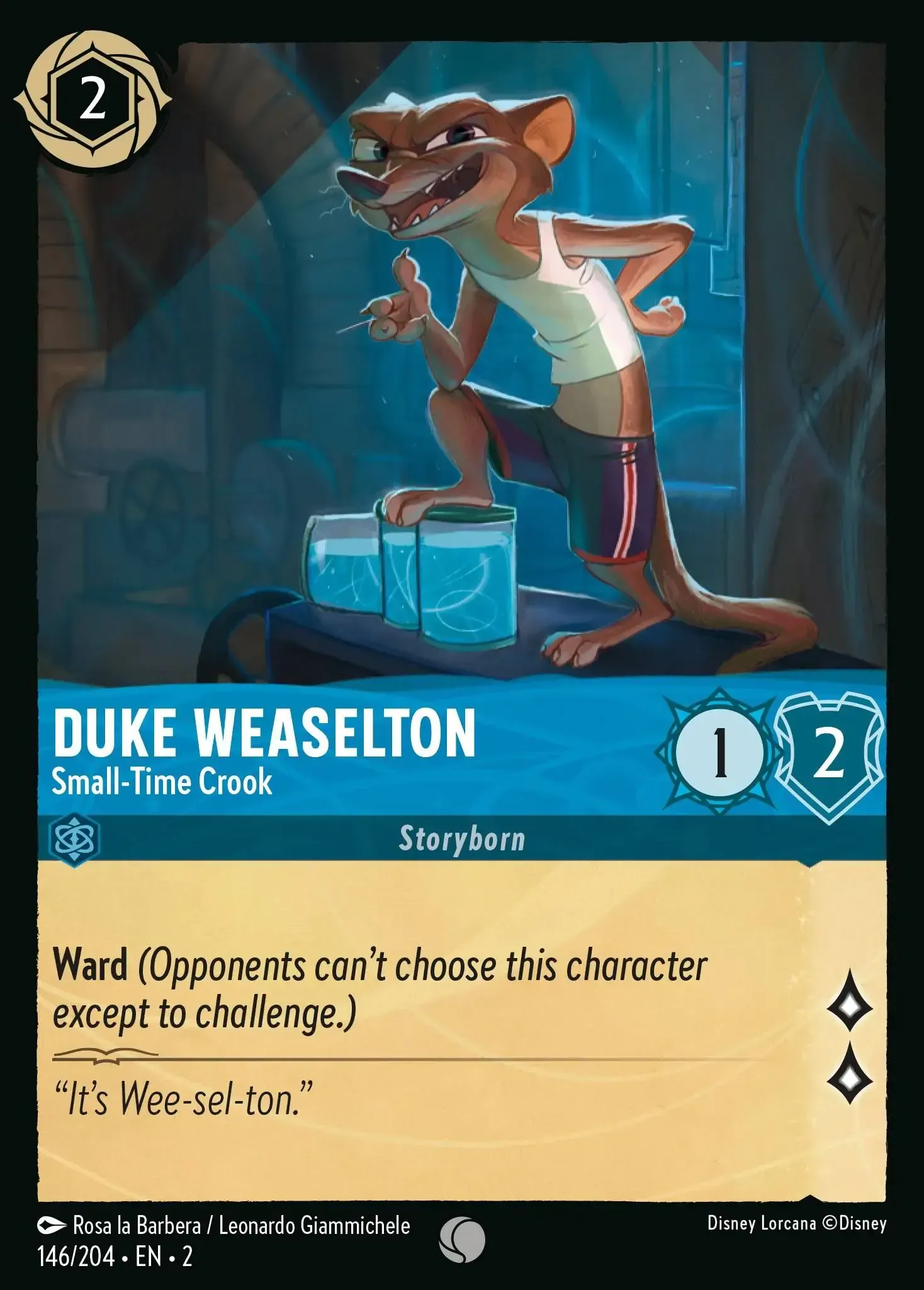 Duke Weaselton - Small-Time Crook · Rise of the Floodborn 146/204
